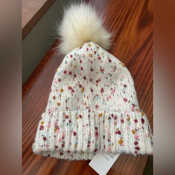 NWT LOFT Colorful Beanie - Picture 2 of 2